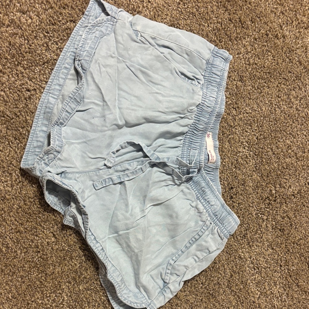 Light Blue Women's Shorts
